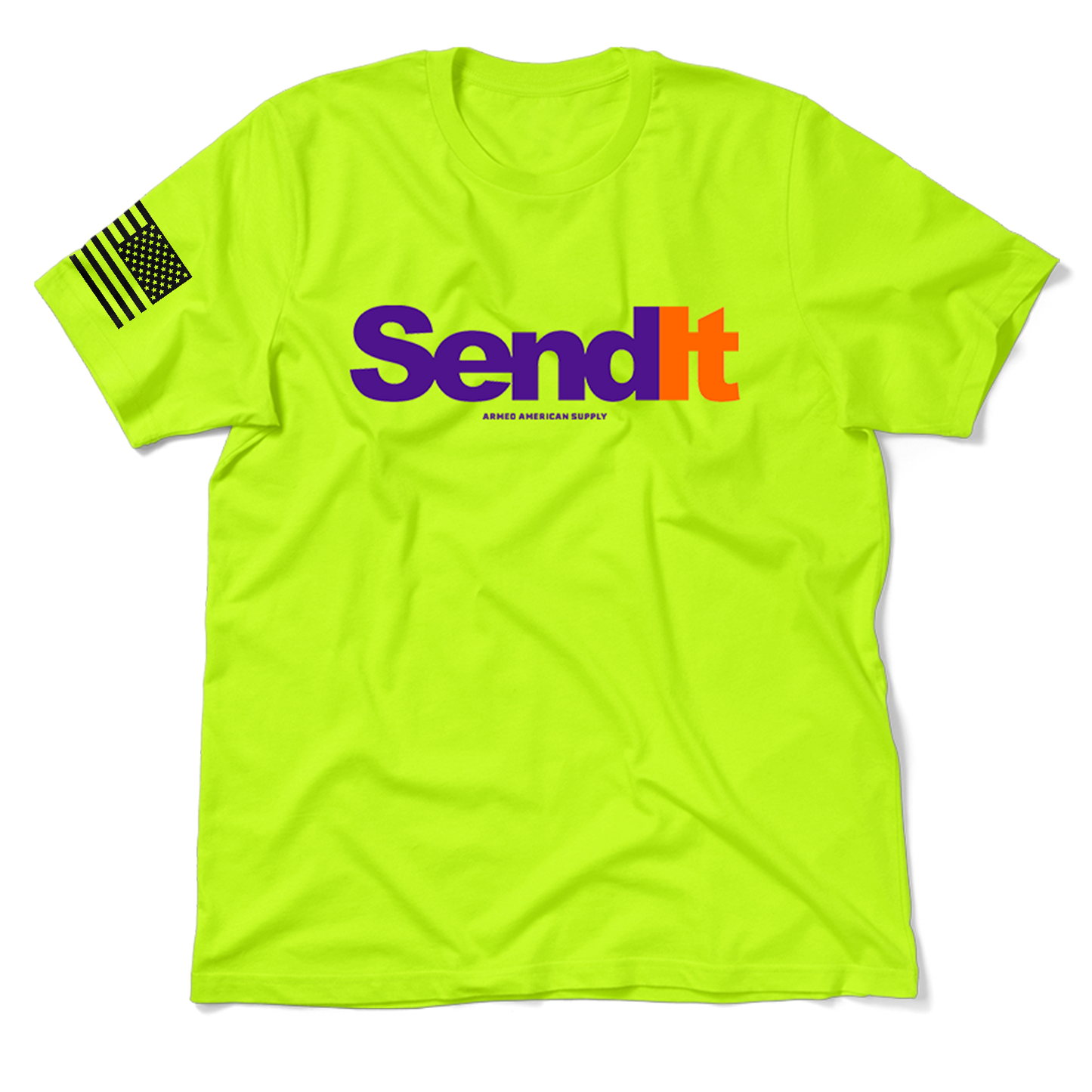 Send It - Safety Yellow T-Shirt