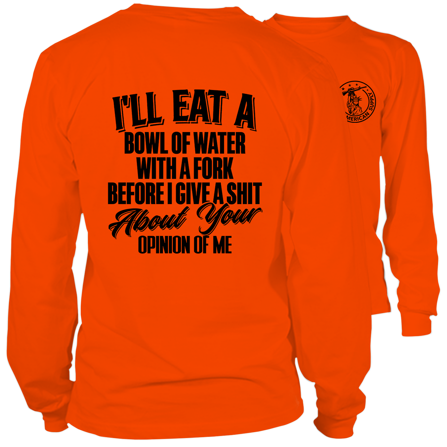 Opinion Of Me - Long Sleeve Safety Hi-Vis Hi-Vis