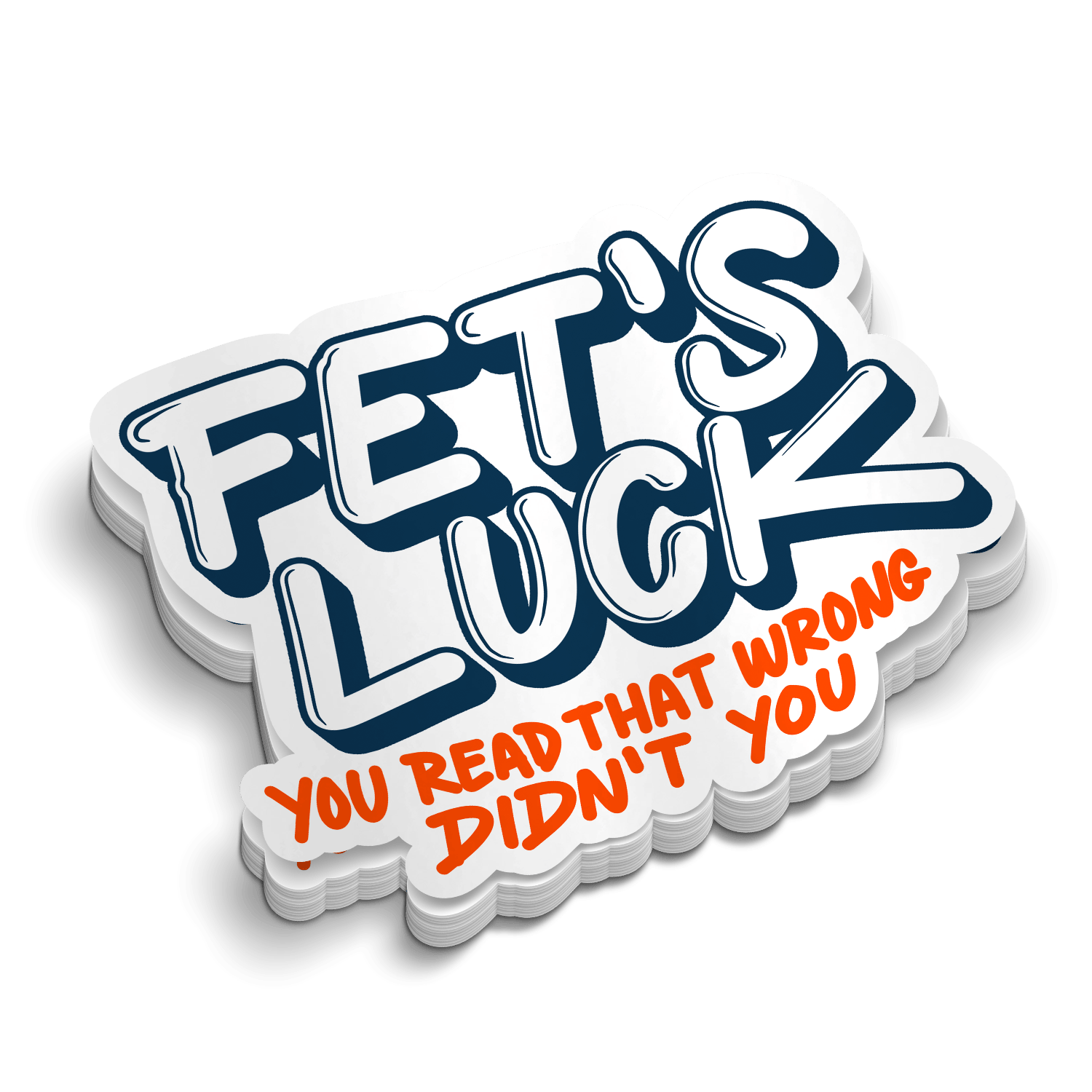 Fets Luck Hard Hat Sticker fets-luck-hard-hat-sticker