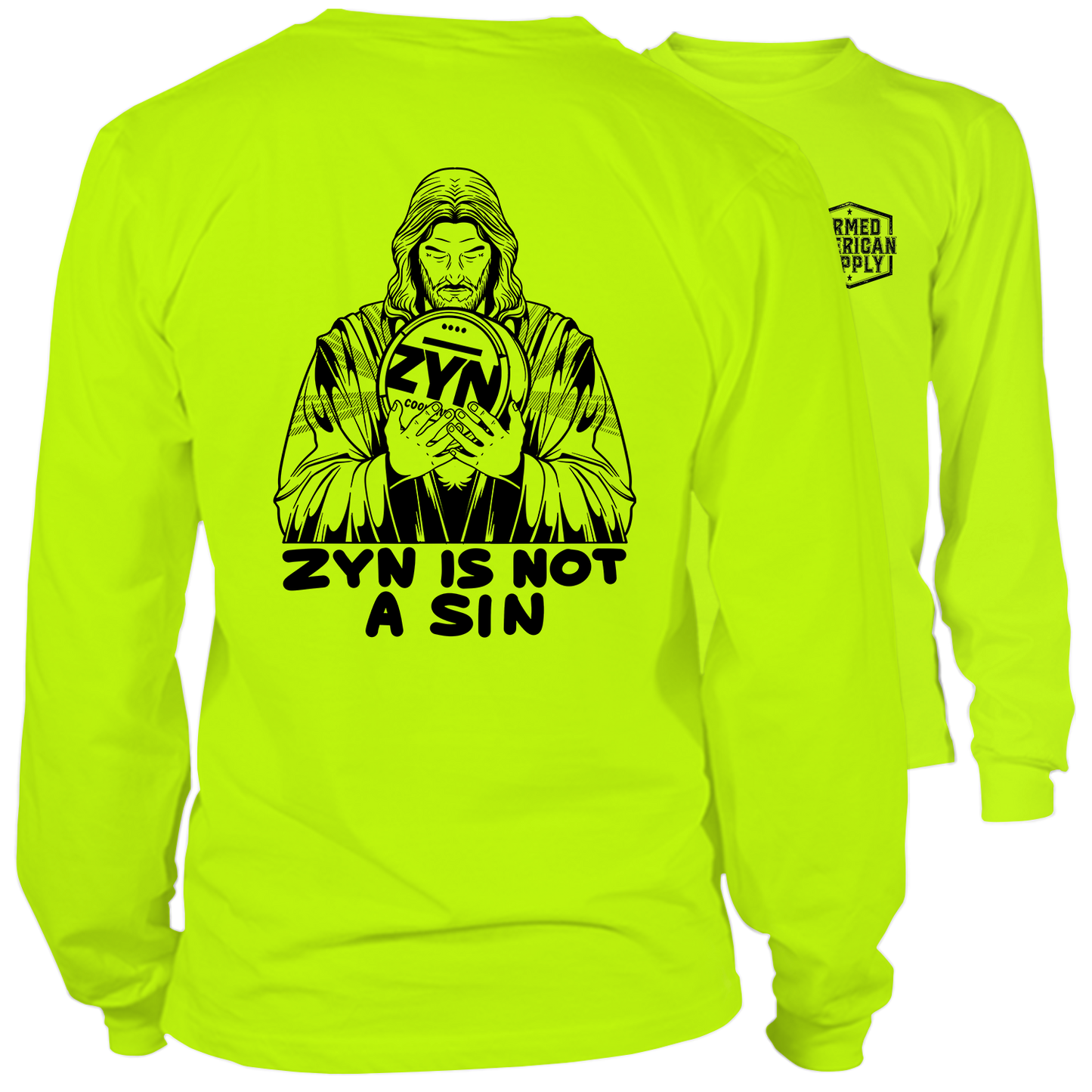 Zyn - Long Sleeve Safety Hi-Vis T-Shirt