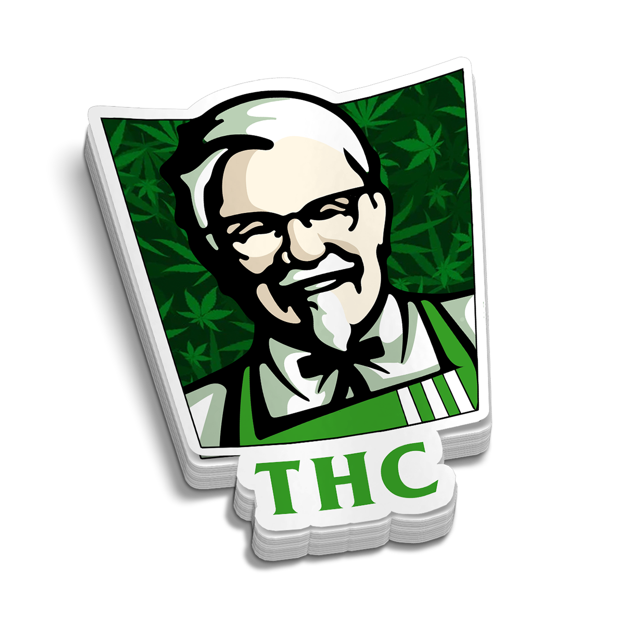 THC Hard Hat Decal