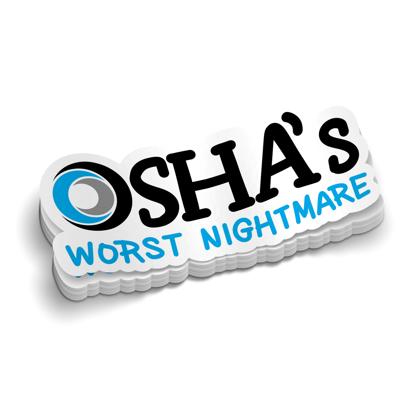 OS HA - Hard Hat Decal