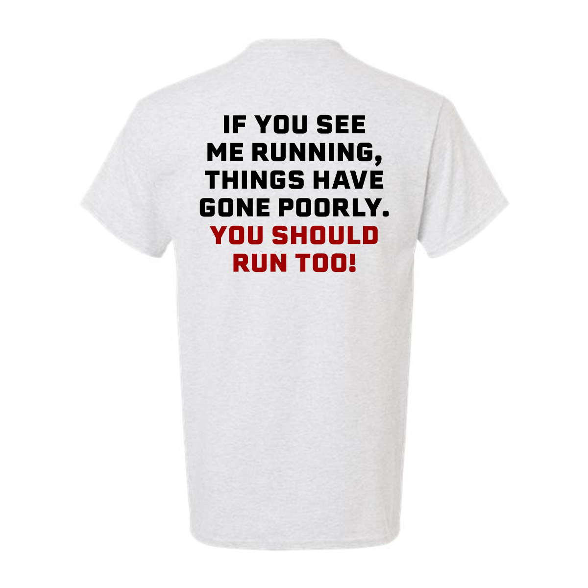 Run - Safety Yellow T-Shirt