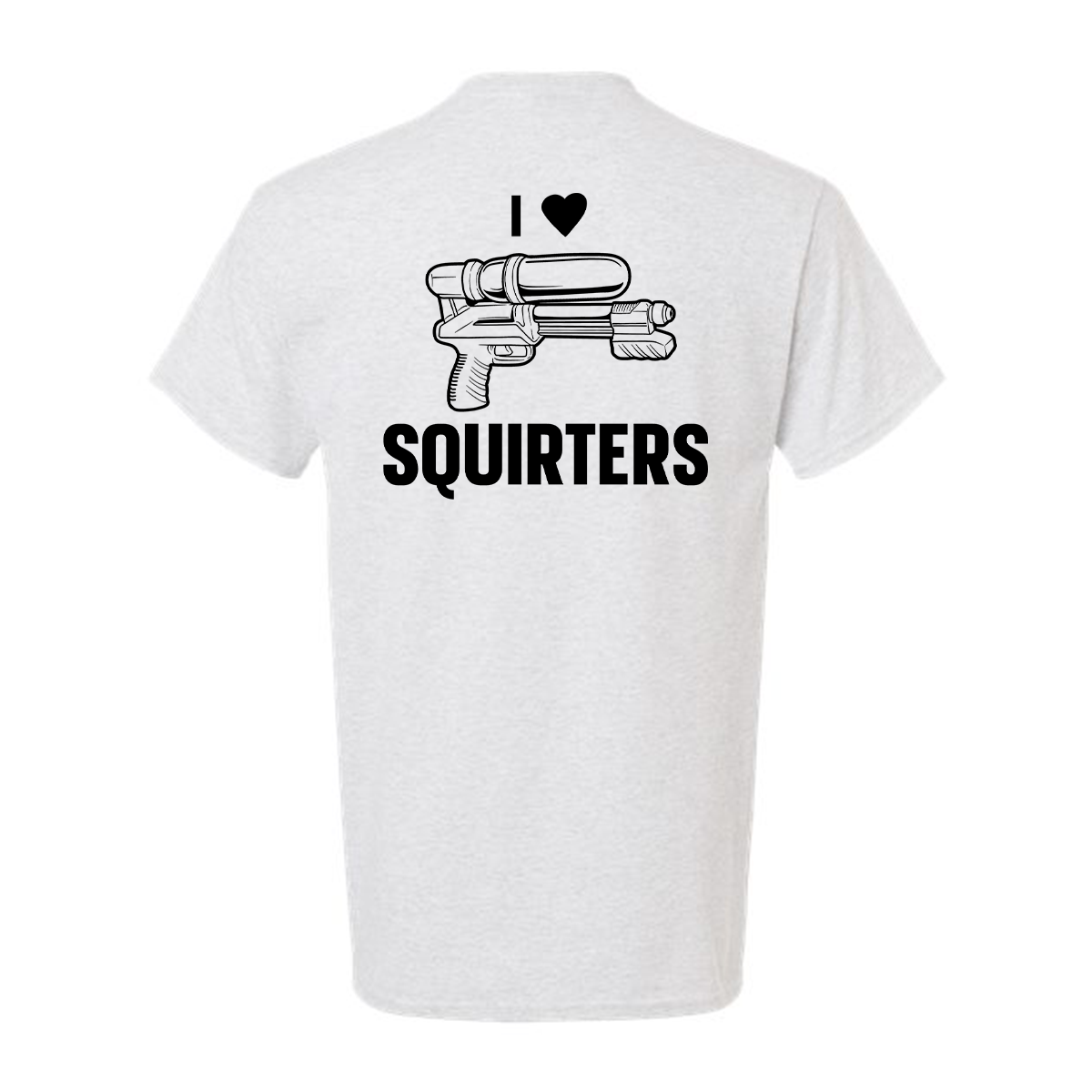 I Love Squirters - Safety Yellow Hi-Vis T-Shirt