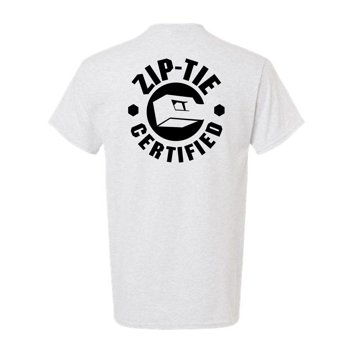 Zip Tie - Safety Yellow T-Shirt