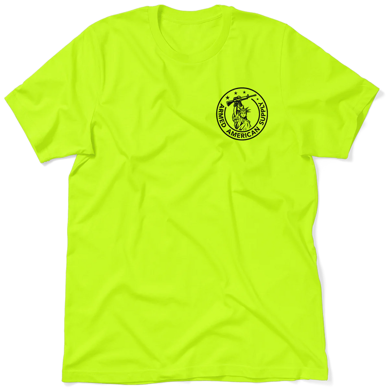 Broke Something - Safety Yellow T-Shirt