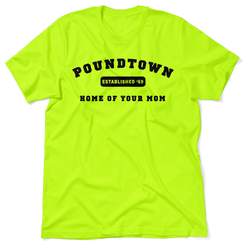 Poundtown - Safety Yellow T-Shirt