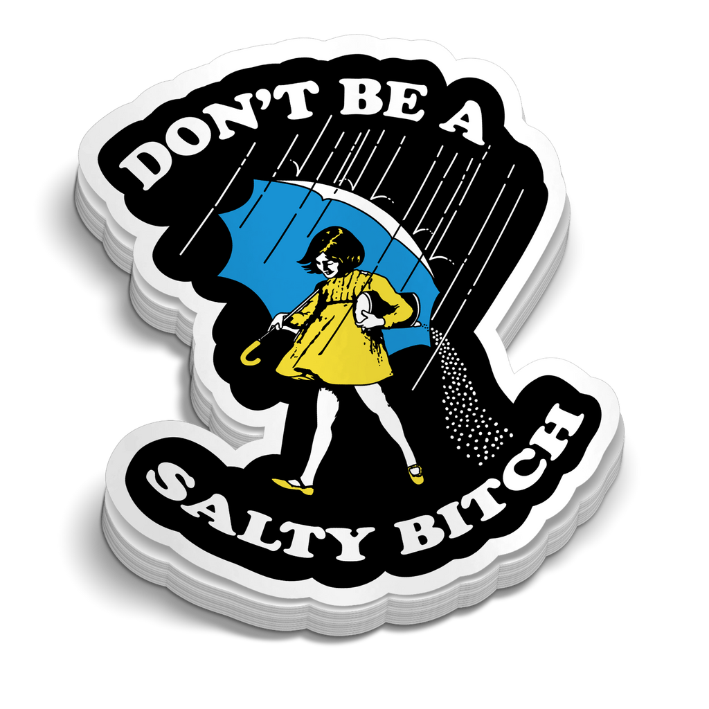 Salty Bitch 5 Inch Decal