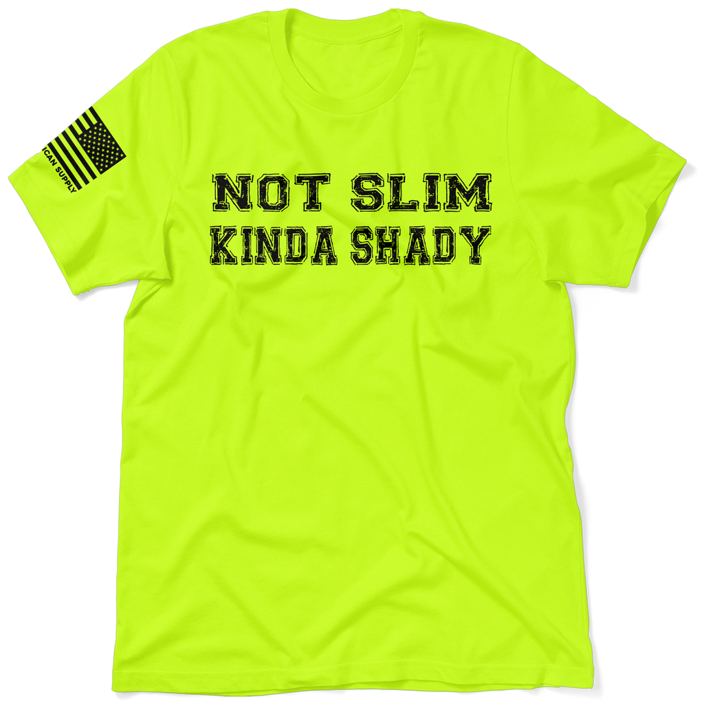 Slim Shady - Safety Yellow T-Shirt