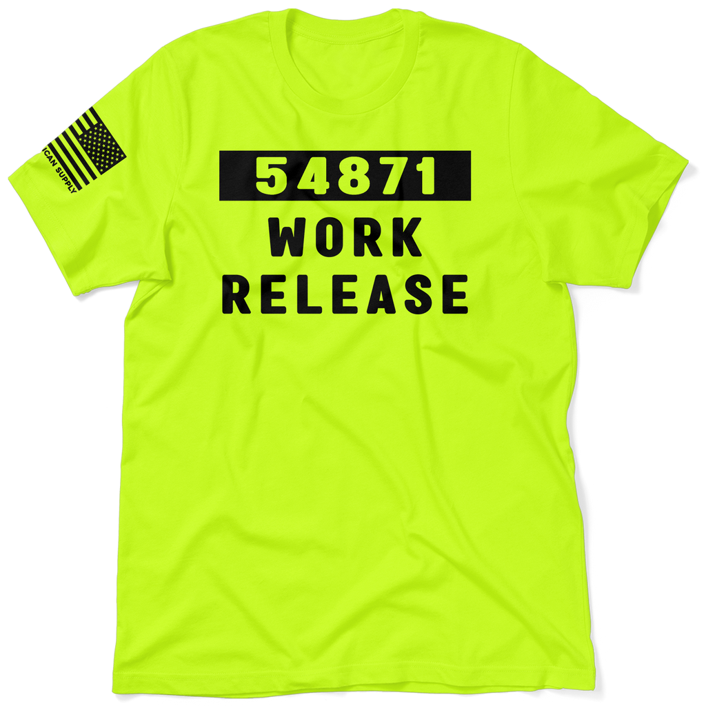 Work Release - Safety Yellow T-Shirt