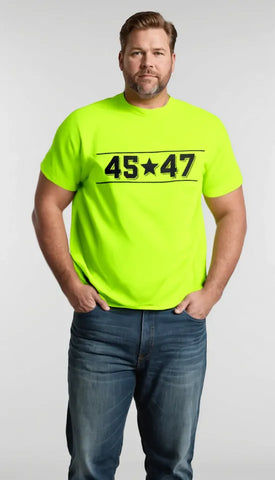 45-47 - Safety Yellow T-Shirt