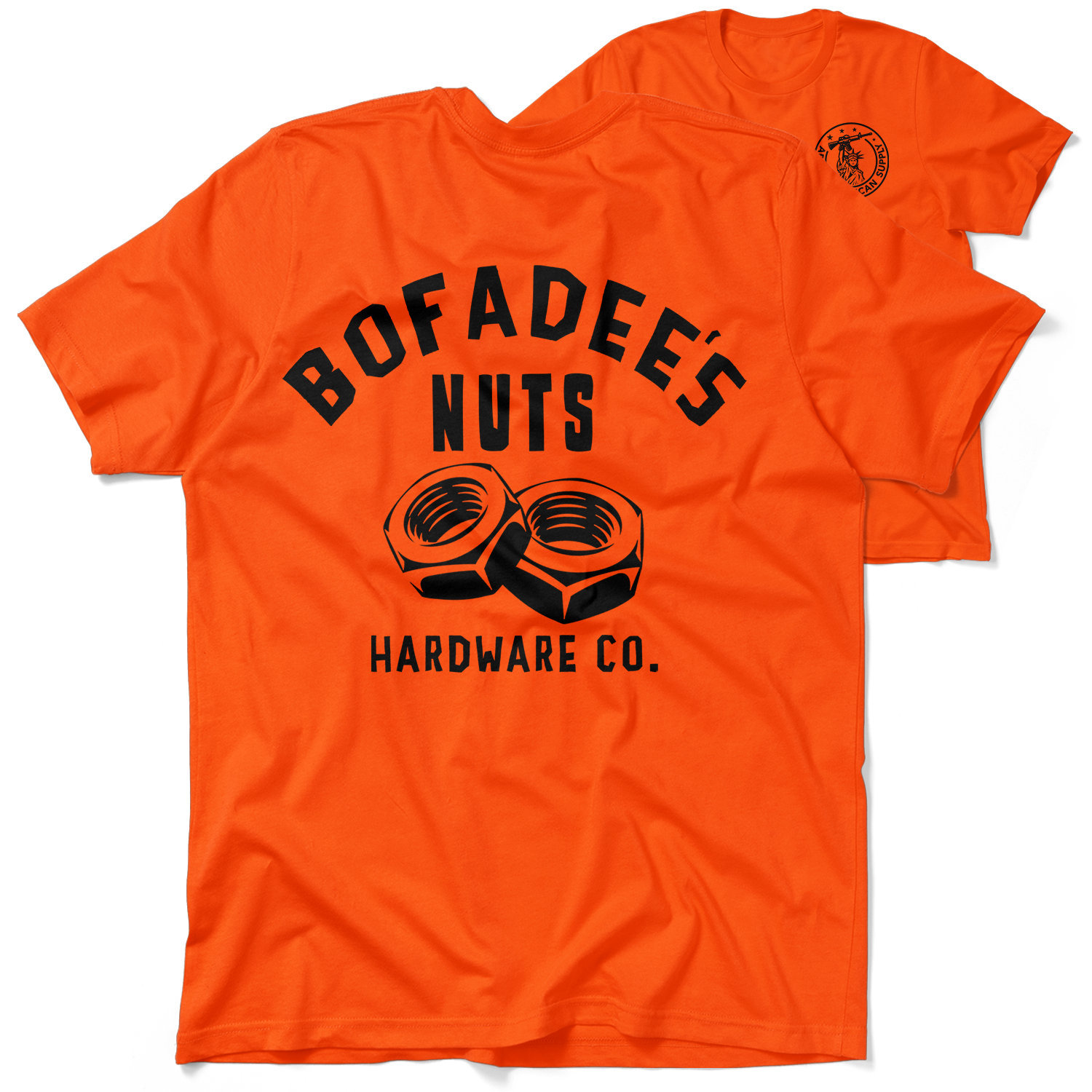 Bofadee's - Safety Orange T-Shirt