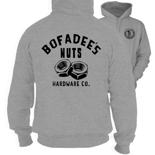 Bofadees - Heather Gray Hoodie