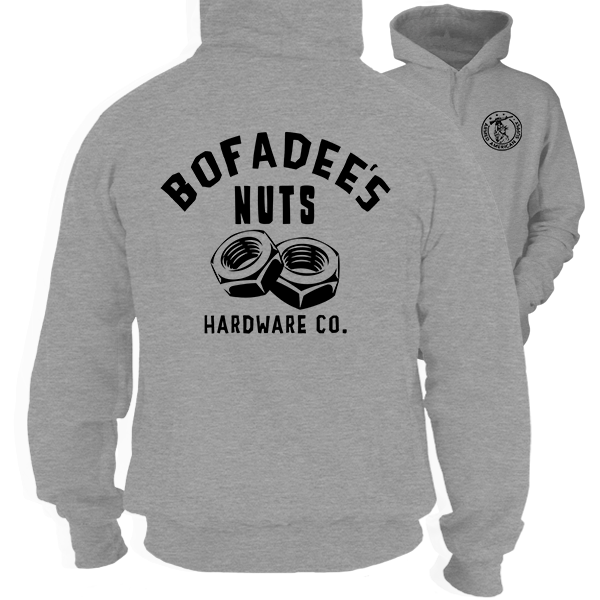 Bofadees - Heather Gray Hoodie