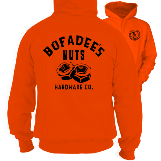 Bofadees - Safety Orange Hi Vis Hoodie