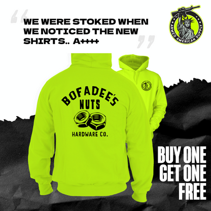 Bofadees - Safety Yellow Hi Vis Hoodie