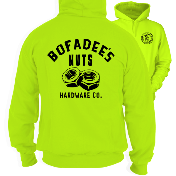 Bofadees - Safety Yellow Hi Vis Hoodie