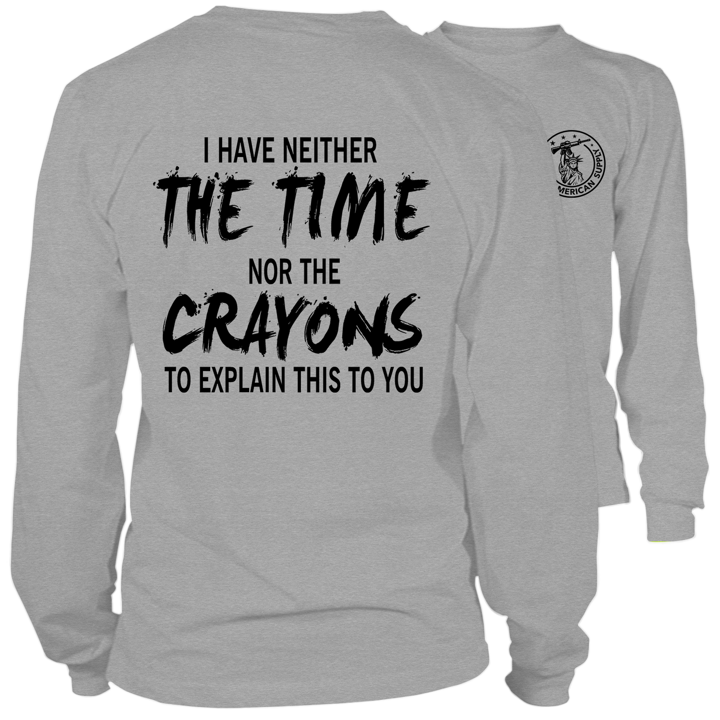 Crayons - Long Sleeve Hi-Vis Safety Shirt