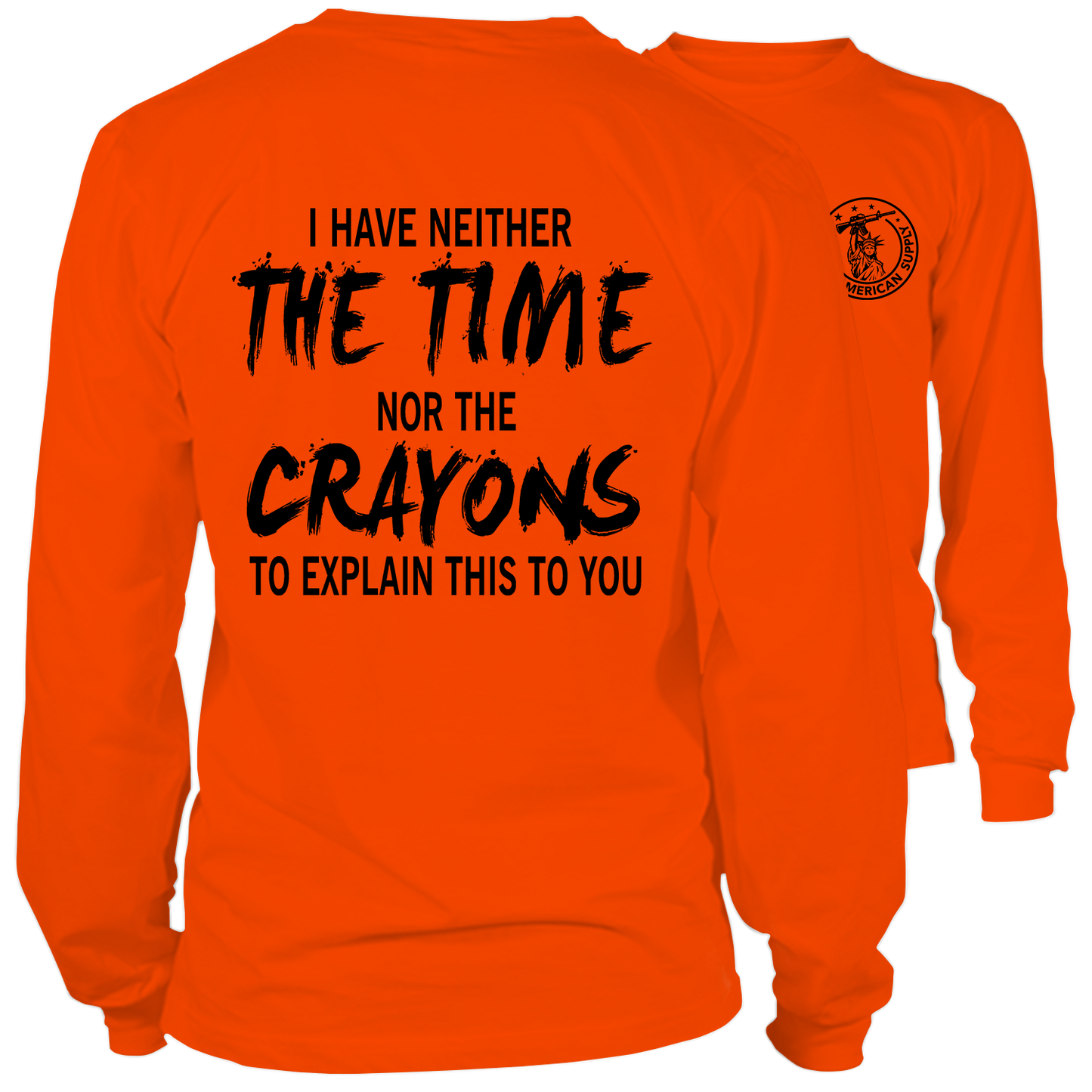 Crayons - Long Sleeve Hi-Vis Safety Shirt