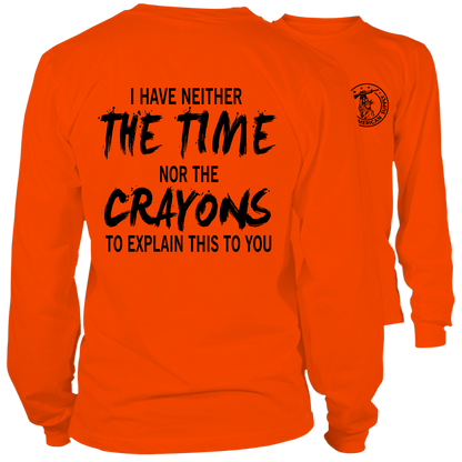 Crayons - Long Sleeve Hi-Vis Safety Shirt