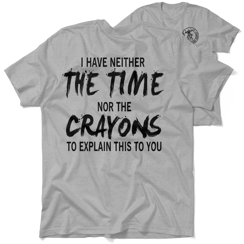 Crayons - Heather Gray T-Shirt