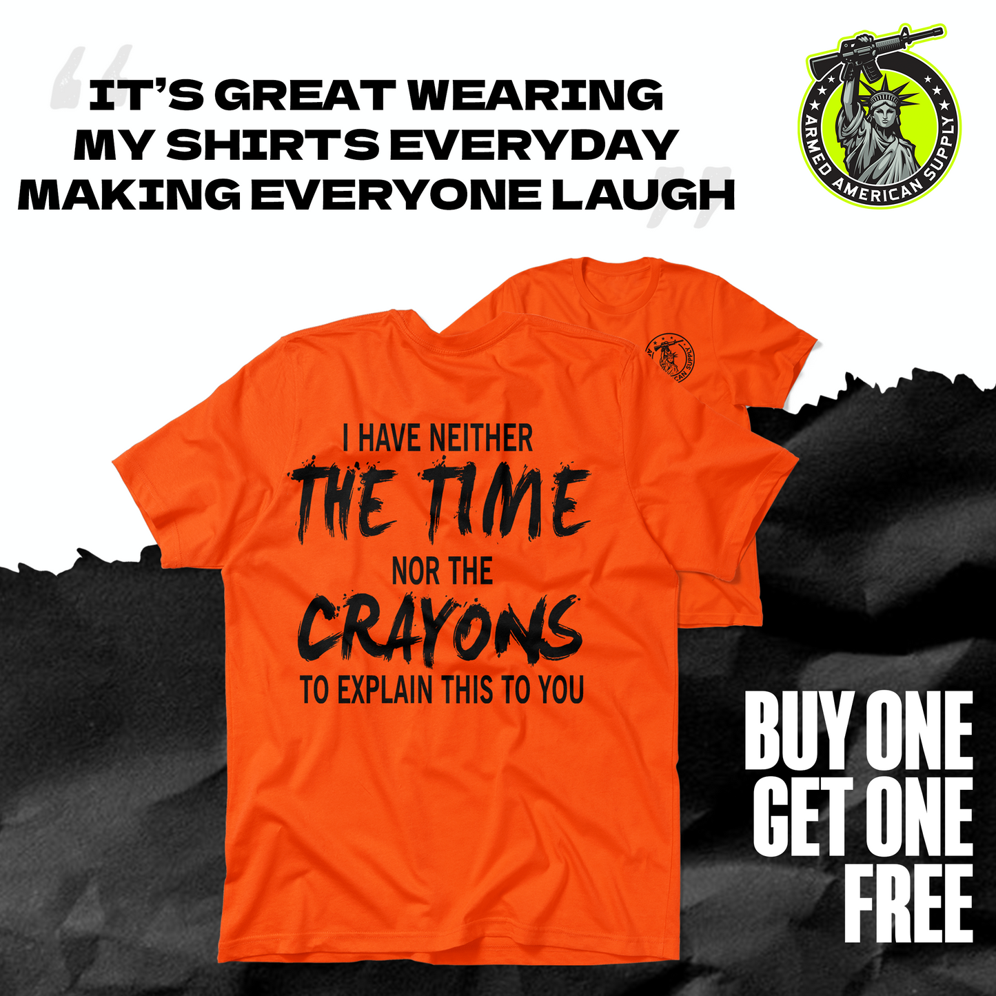 Crayons - Safety T-Shirt (MERGE)