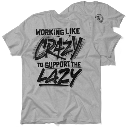 Crazy - Safety Yellow T-Shirt