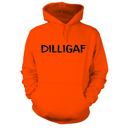 DILLIGAF - Safety Orange Hi Vis Hoodie