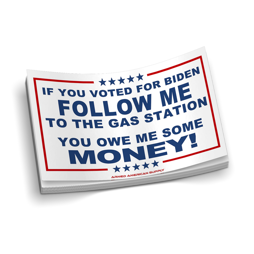 Gas Money Decal