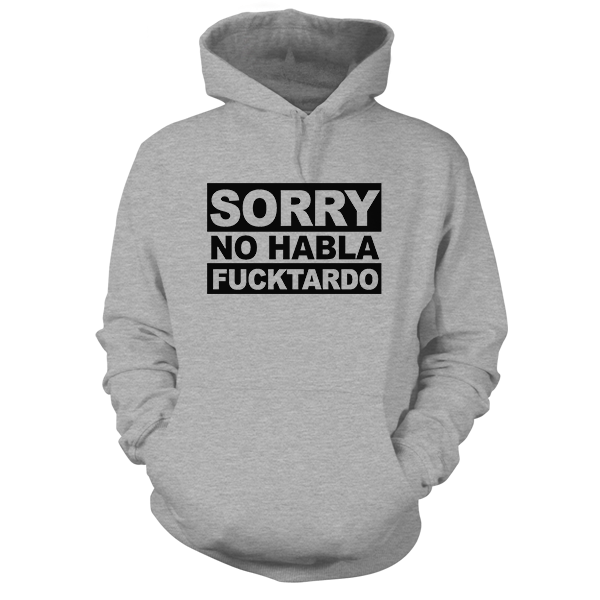 F*cktardo - Heather Gray Hoodie