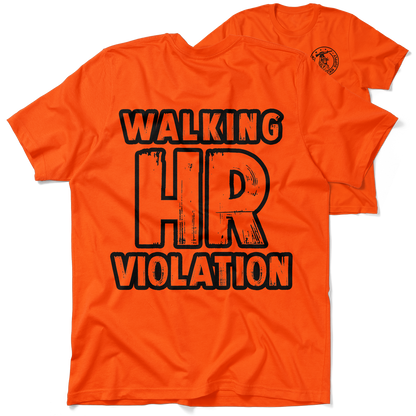 HR Violation - Safety Orange T-Shirt