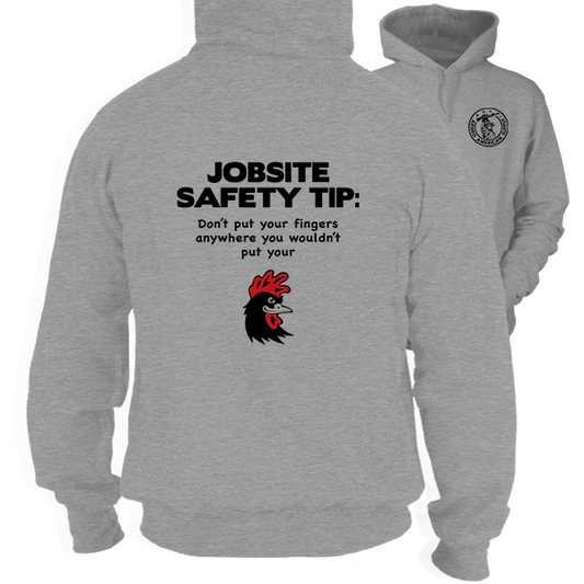 Jobsite - Heather Gray Hoodie