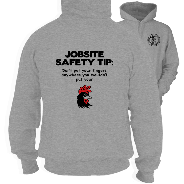 Jobsite - Heather Gray Hoodie