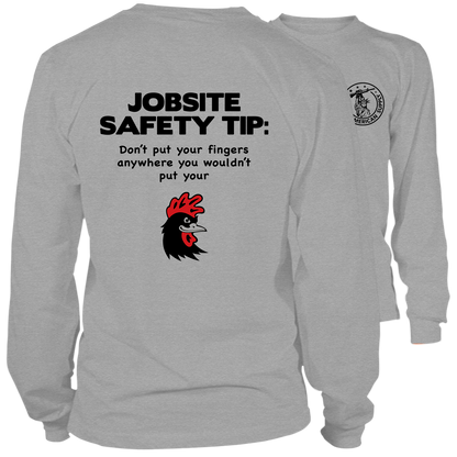 Jobsite - Long Sleeve Heather Gray Shirt