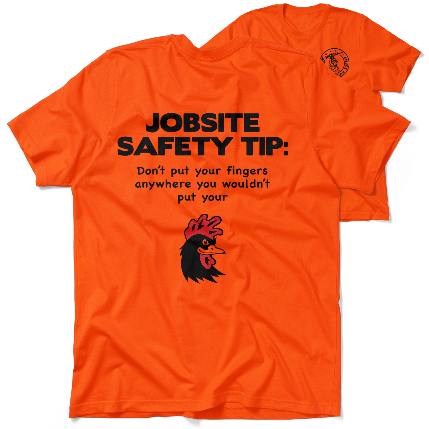 Jobsite - Safety Orange T-Shirt