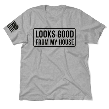 Looks Good - Heather Gray T-Shirt