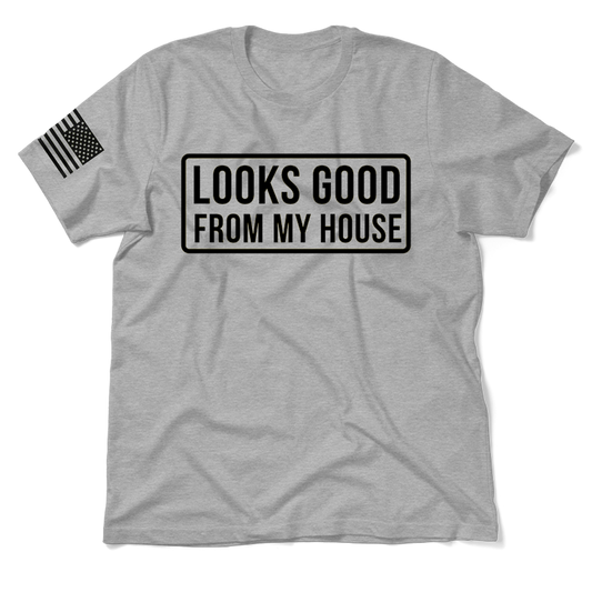 Looks Good - Heather Gray T-Shirt