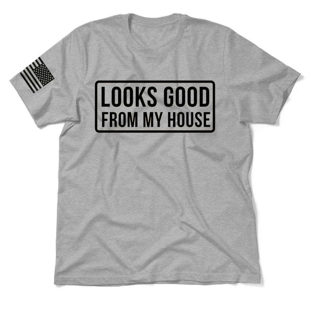 Looks Good - Heather Gray T-Shirt