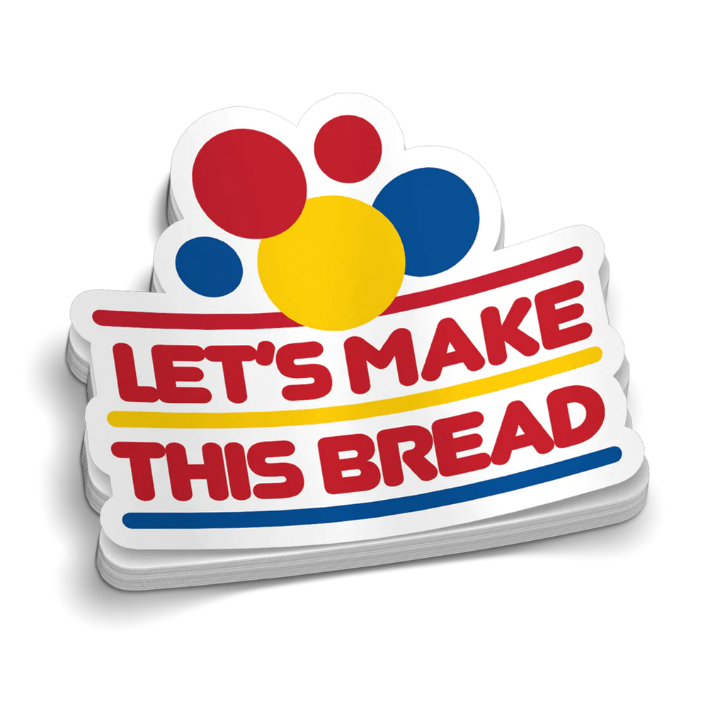 Make This Bread Hard Hat Decal