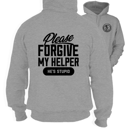 My Helper - Heather Gray Hoodie