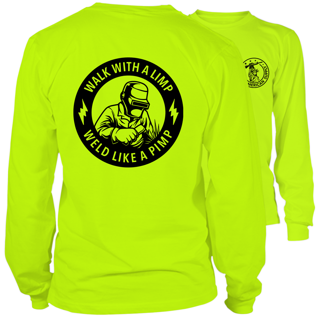 Pimp - Long Sleeve Hi-Vis T-Shirt