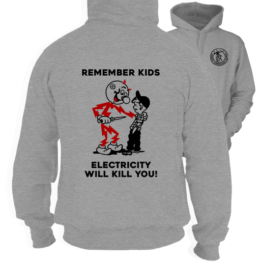 Remember Kids -Heather Gray Hoodie