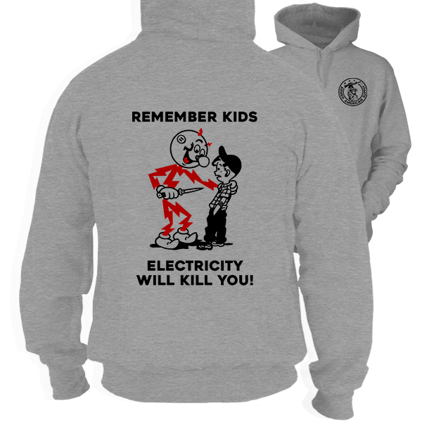 Remember Kids -Heather Gray Hoodie