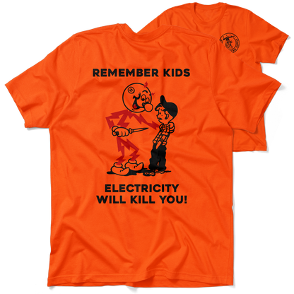 Remember Kids - Safety Orange T-Shirt