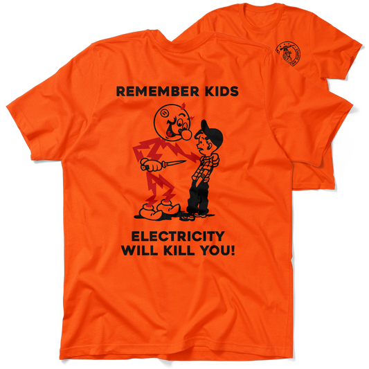 Remember Kids - Safety Orange T-Shirt