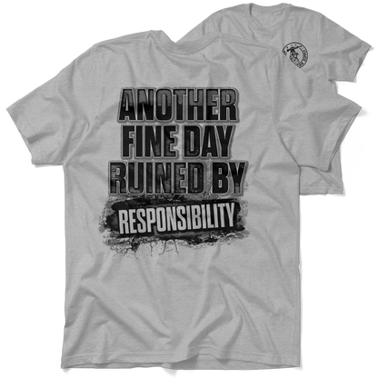 Responsibility - Heather Gray T-Shirt