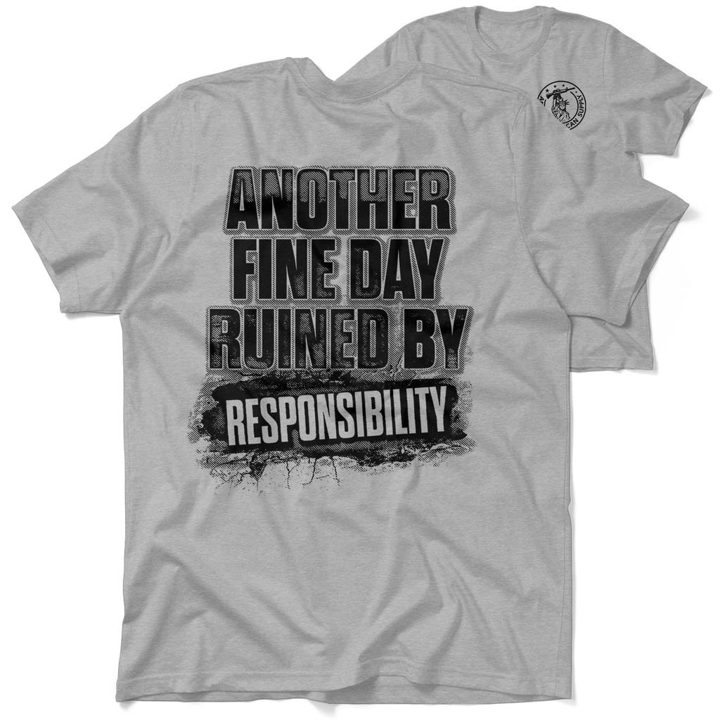 Responsibility - Heather Gray T-Shirt