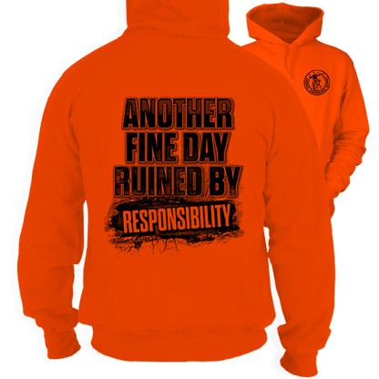 Responsibility - Safety Orange Hoodie