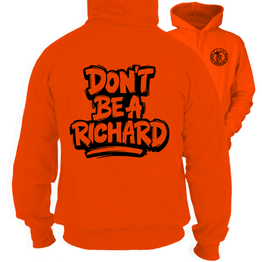 Richard - Safety Orange Hoodie