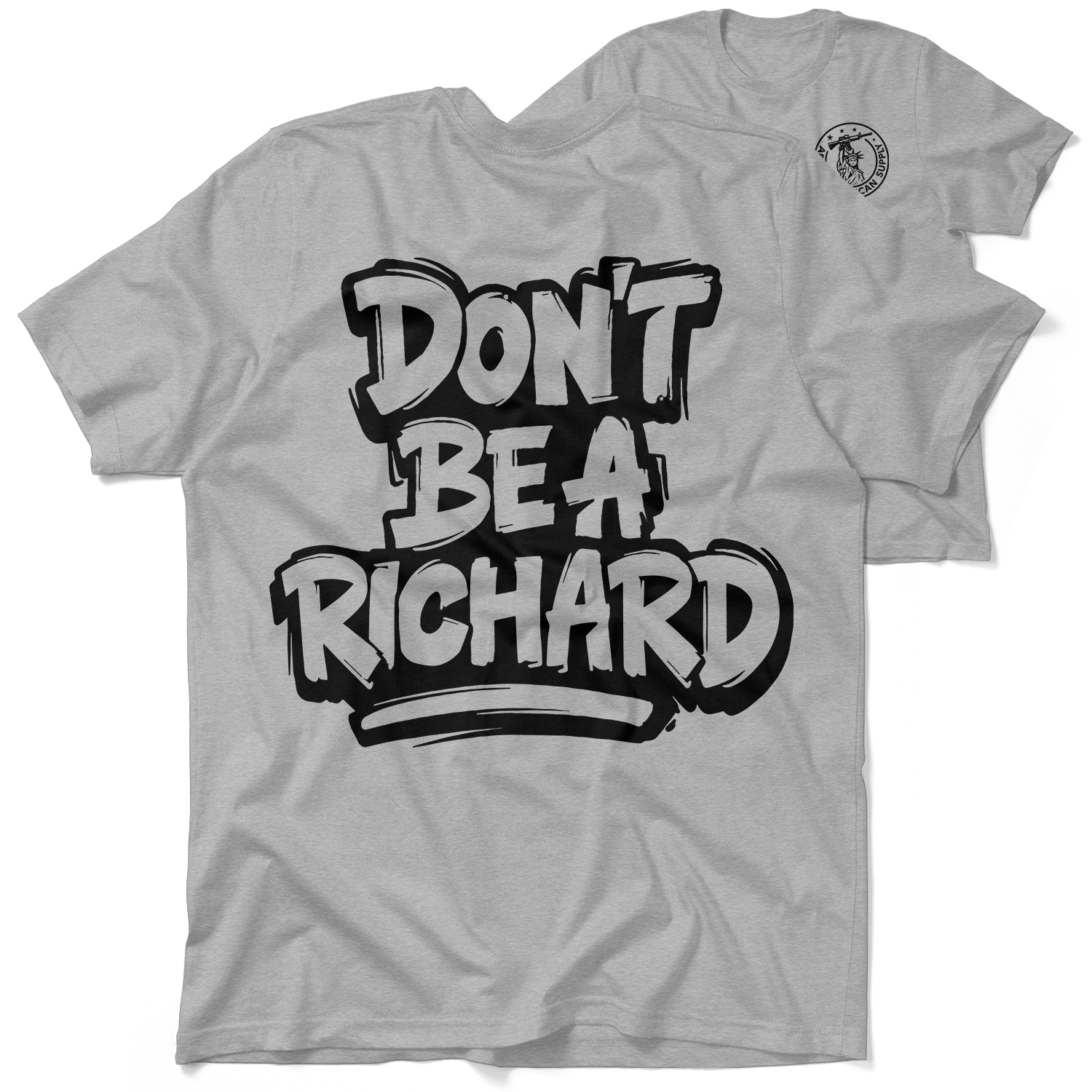 Richard  - Heather Gray T-Shirt